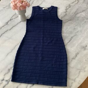 Michael Kors Navy Bodycon Dress
